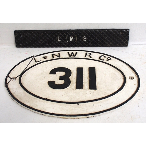 251 - London North Western Railway C/I bridgeplate 