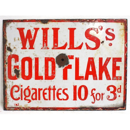 358 - Enamel advertising sign 