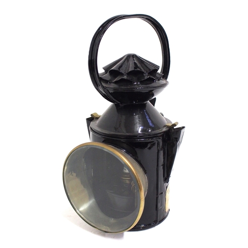 401 - Great Northern Railway 3 aspect handlamp with LNER brass plate 