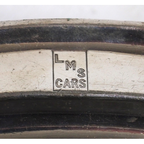 461 - London Midland & Scottish Railway Cars silverplate - gravy/sauce boat (Mappin & Webb), 10