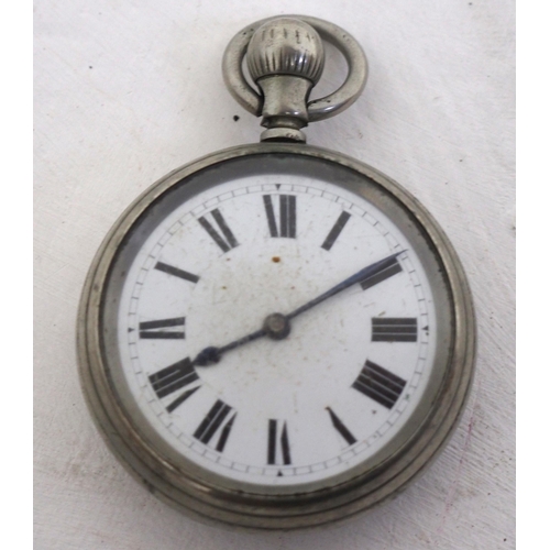 477 - South Eastern Rly/Southern Railway pocket watch, SER, 1363 SR, SER engraving very worn, movement by ... 