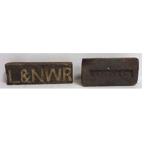 518 - London North Western Railway bricks as per images. (2) (Dispatch by Mailboxes/Collect from Banbury D... 