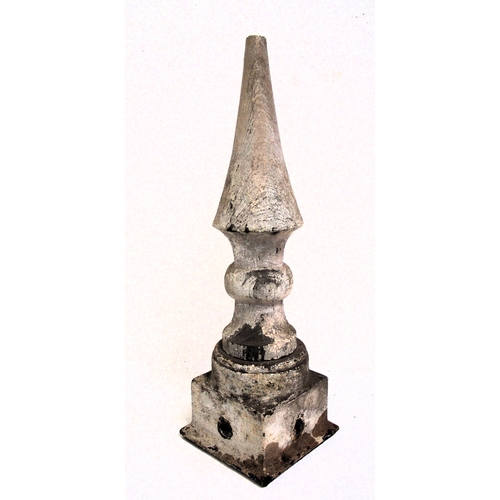 66 - Midland Railway signal finial, 25½