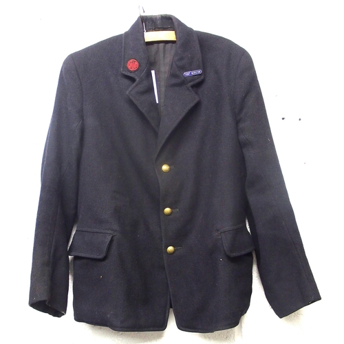 1006 - Great Western Railway uniform jacket with post 1934 roundel lapel badge & buttons, 16