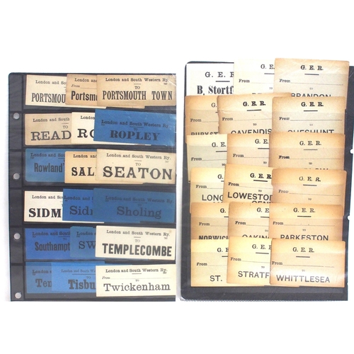 1008 - Quantity of pre grouping luggage labels. (160) (Dispatch by Mailboxes/Collect from Banbury Depot)