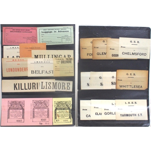 1009 - Selection of pre grouping luggage labels. (175) (Dispatch by Mailboxes/Collect from Banbury Depot)