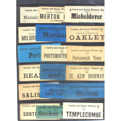 1009 - Selection of pre grouping luggage labels. (175) (Dispatch by Mailboxes/Collect from Banbury Depot)