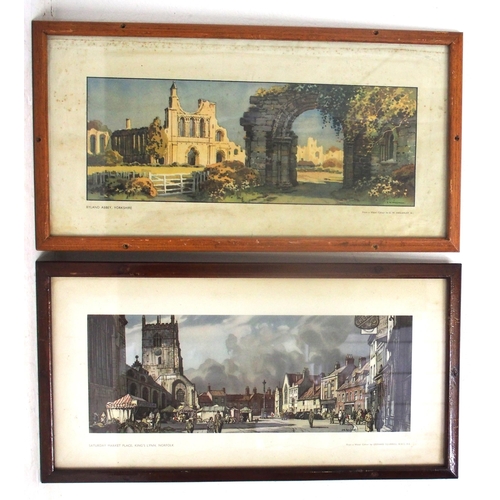 1011 - British Railways framed carriage prints - 