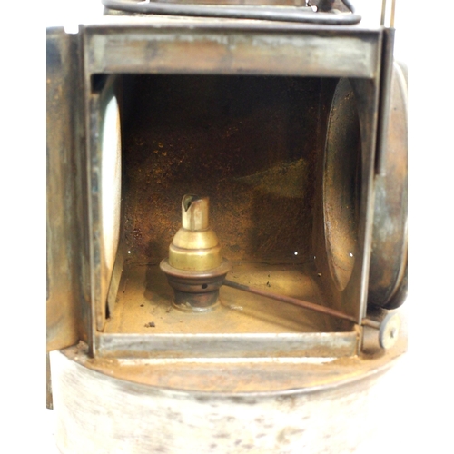 1014 - North British Railway large signal lamp interior, embossed 