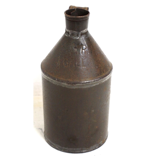 1040 - Great Western Railway 1/8th of a gallon oil can nicely marked & in good condition. (Dispatch by Mail... 