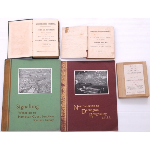 1125 - Rule books, Cambrian 1916, CLC 1915, RCH 1897, standard edition, WE Heywood collection note. Also, s... 