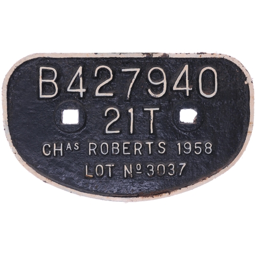 1168 - D wagonplates, as shown. (4)