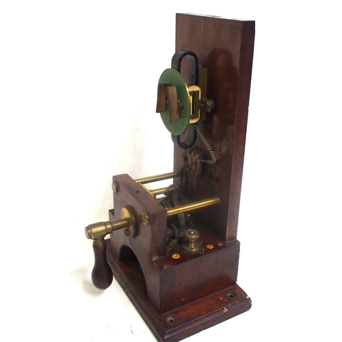 1182 - GNR telegraph instrument, in fine original condition, though lacking the writing slope with which it... 