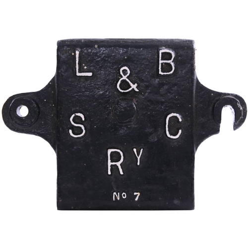 1191 - Axle box covers, LB&SCR, 13½