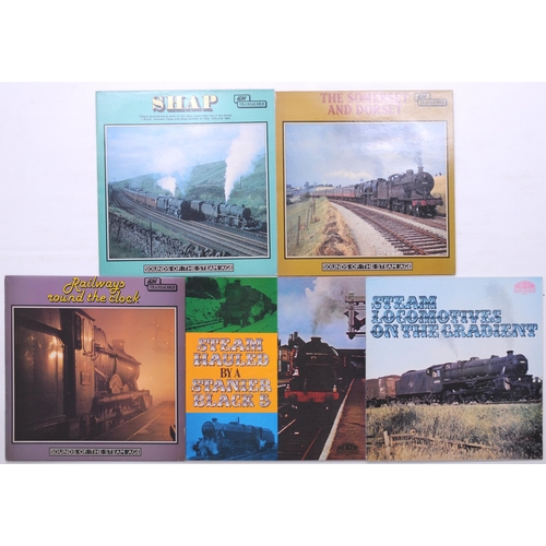 1195 - Argo Transacord records, includes some early examples, LNWR 0-8-0s, Castles, also Waverley, Shap, Li... 