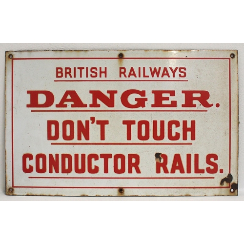 602 - British Railways enamel notice 