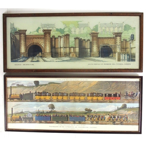 704 - British Railways (LMR) framed & glazed carriage prints 