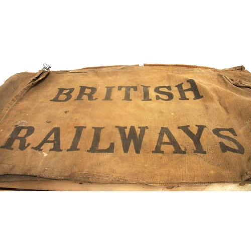 714 - Hessian sacks - Great Eastern Railway, North Eastern Railway, British Railways, all in reasonable co... 