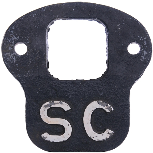 780 - SC (Self Cleaning) plate, to fit behind shedplate.