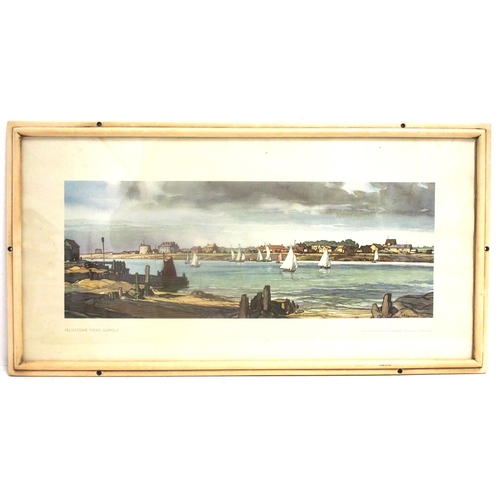 797 - London North Eastern Railway framed & glazed carriage print 