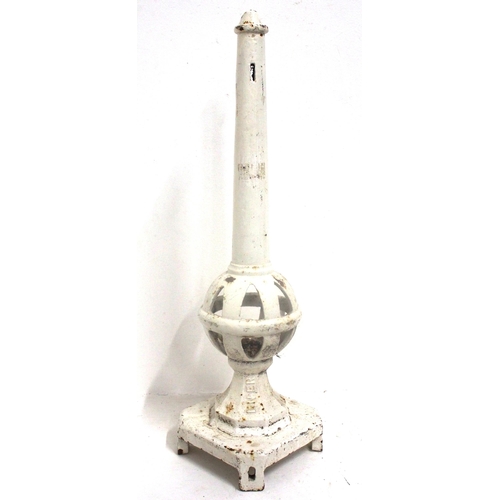 833 - London North Eastern Railway RS Co C/I signal finial, 29½