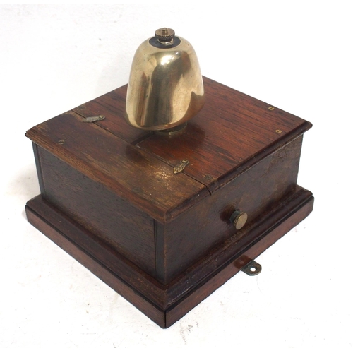 951 - North Eastern Railway Electric Train Staff bell, split case pattern, good condition. (Dispatch by Ma... 