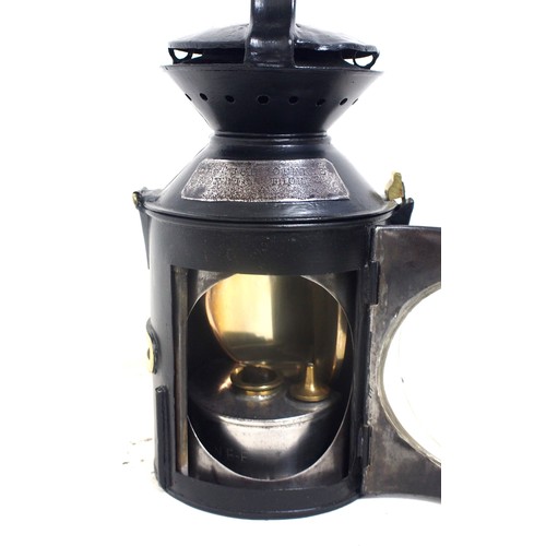 840 - Great Eastern Railway sliding knob handlamp plated 