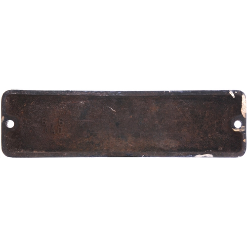 151 - A smokebox numberplate, 61423, from a North Eastern Railway S3 Class, LNER B16 Class, 4-6-0, No 928 ... 