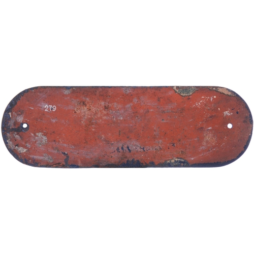 195 - An LNER doorplate, FOREMANS OFFICE, cast iron, length 14½