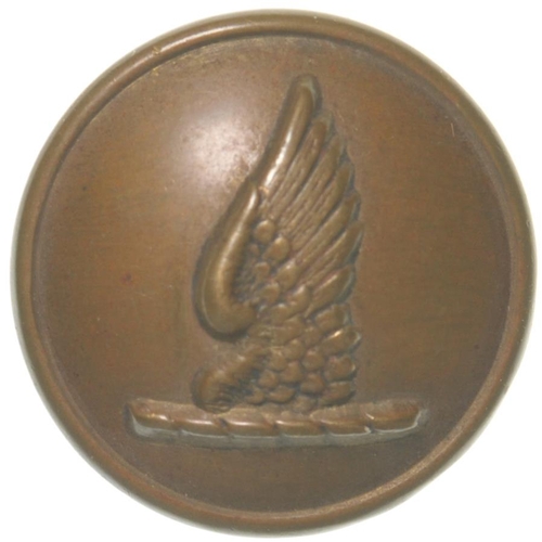 206 - An early Great Eastern Railway (or constituent company) uniform button, bearing the bat's wing devic... 