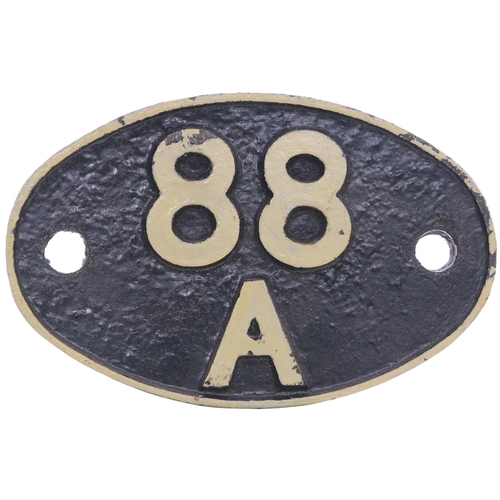 248 - A shedplate, 88A, Cathays (1948-December 1957), Radyr (December 1957-January 1961), Cardiff Canton (... 