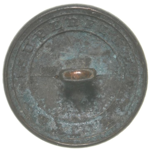 286 - A Birmingham and Gloucester Railway uniform button, featuring the company's coat of arms, nickel, 1