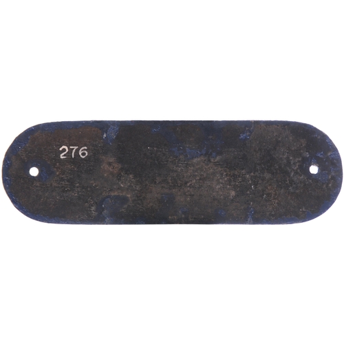 333 - An LNER doorplate, EXIT, cast iron, length 11¾