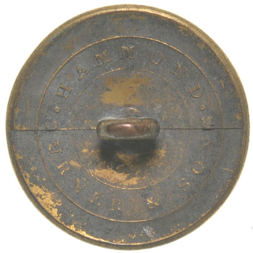 39 - A Manchester and Birmingham Railway uniform button featuring the company's coat of arms, 1