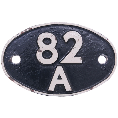 443 - A shedplate, 82A, Bristol Bath Road (1948-May 1973). The front repainted. (Postage Band: B)