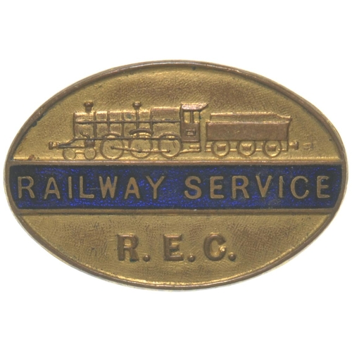 79 - A World War II Railway Service badge for the Railway Executive Committee, the organisation which con... 