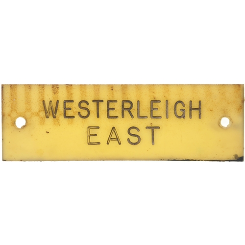 1000 - GWR Signal box shelf plate, 