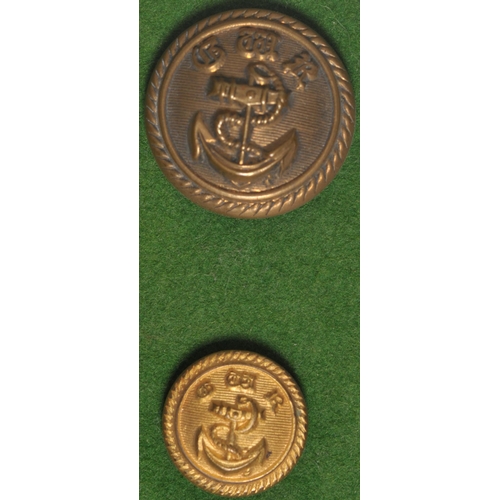 1023 - GWR buttons, a wide variety including early hotel issue, Marine, Joint Lines, Bristol Joint, all dif... 