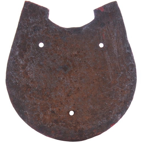 1024 - Wagonplate, FOR REPAIRS ADVISE THOMAS BURNETT & CO DONCASTER, cast iron, 7½