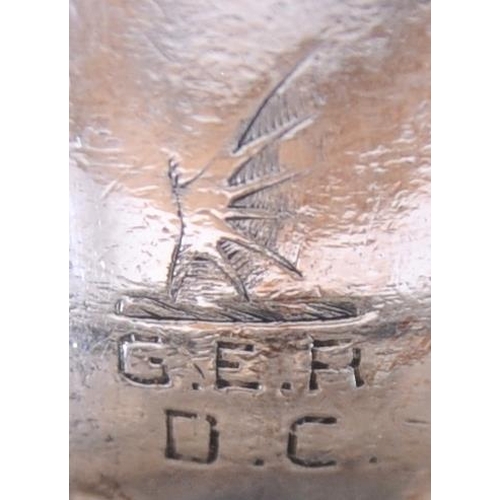 1083 - GER D.C. egg cup, silver plate, 4