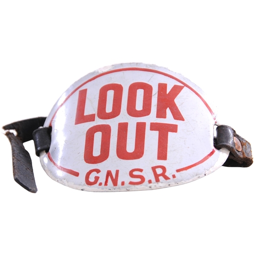 1114 - Armband, G.N.S.R, LOOK-OUT, enamel.