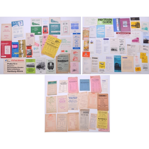 1191 - Handbills, brochures, a good variety including some early diesel brochures, a good quantity, as show... 