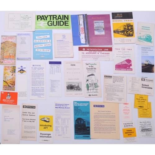 1191 - Handbills, brochures, a good variety including some early diesel brochures, a good quantity, as show... 