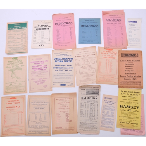 1191 - Handbills, brochures, a good variety including some early diesel brochures, a good quantity, as show... 