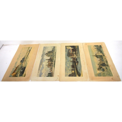 307 - BR unframed carriage prints, 