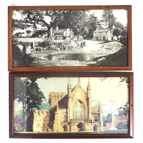 329 - BR framed & glazed carriage prints 