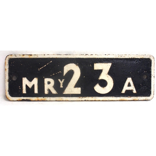 356 - London Transport Metropolitan Railway C/I bridgeplate 