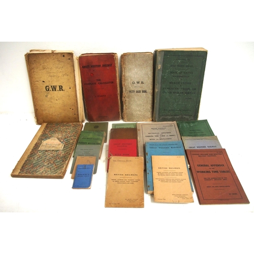 423 - Quantity of mainly GWR (& some LMS) official booklets & pads of forms - a good selection in includin... 