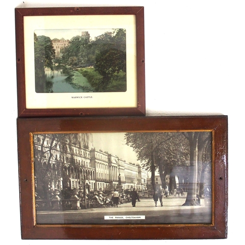 453 - Great Western Railway framed & glazed carriage prints - 