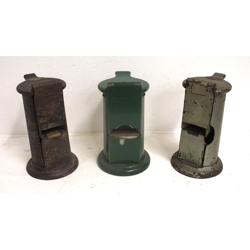 475 - Ticket dating presses - two Waterlow & one Edmondson, all complete & two with counter casting. (3) (... 